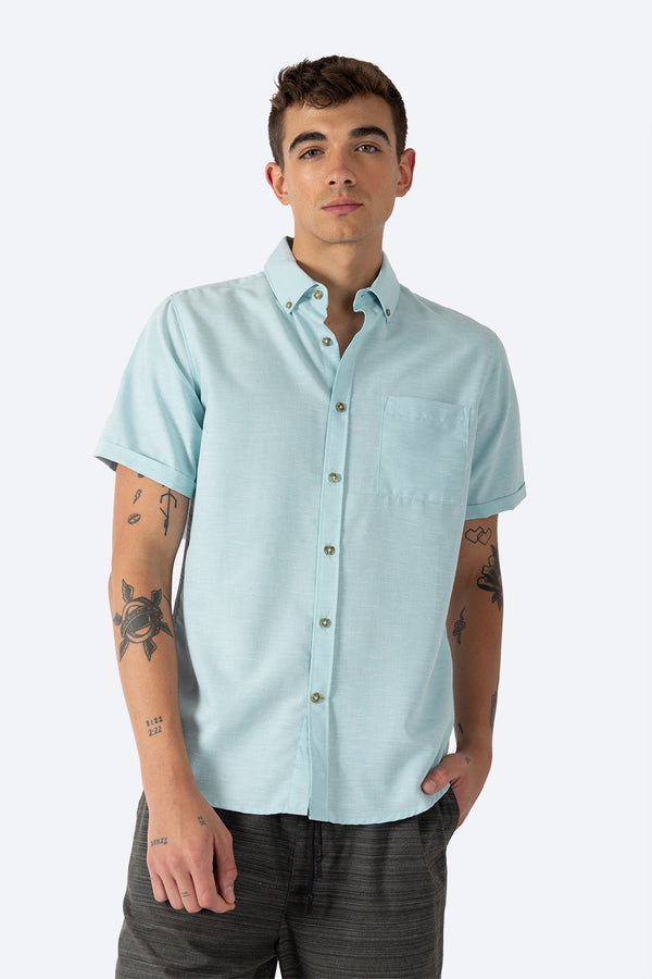 Camisa manga corta aqua - Hang Ten