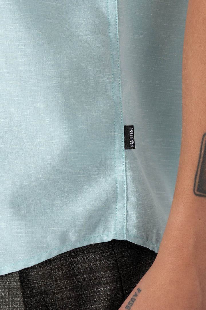 Camisa manga corta aqua - Hang Ten