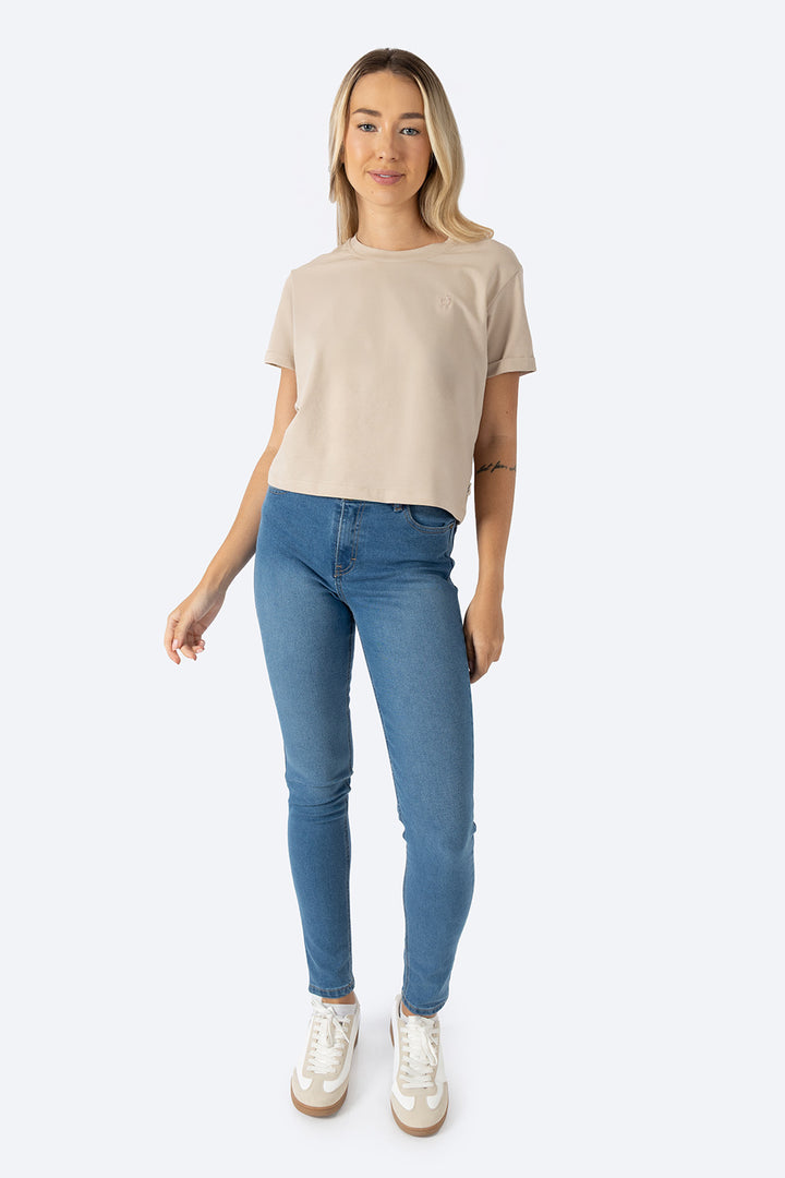 Jeans denim azul medio - Hang Ten