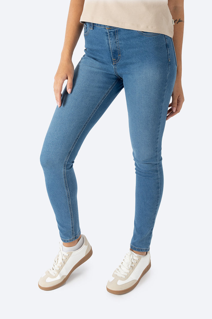 Jeans denim azul medio - Hang Ten