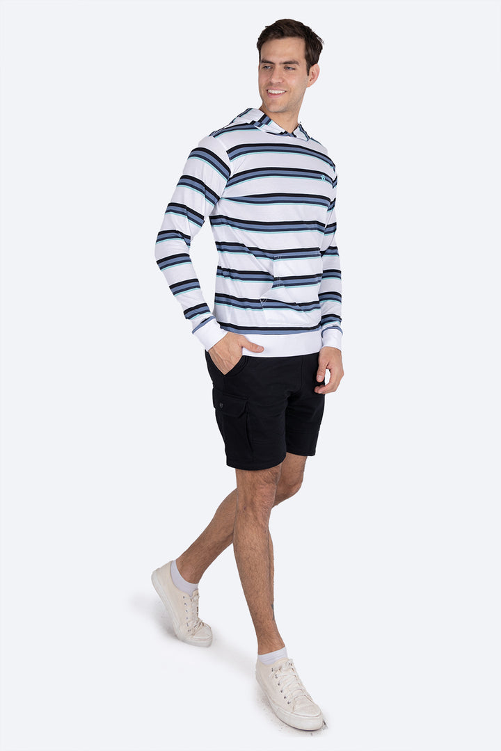 Sudadera rayada con capucha - Hang Ten 