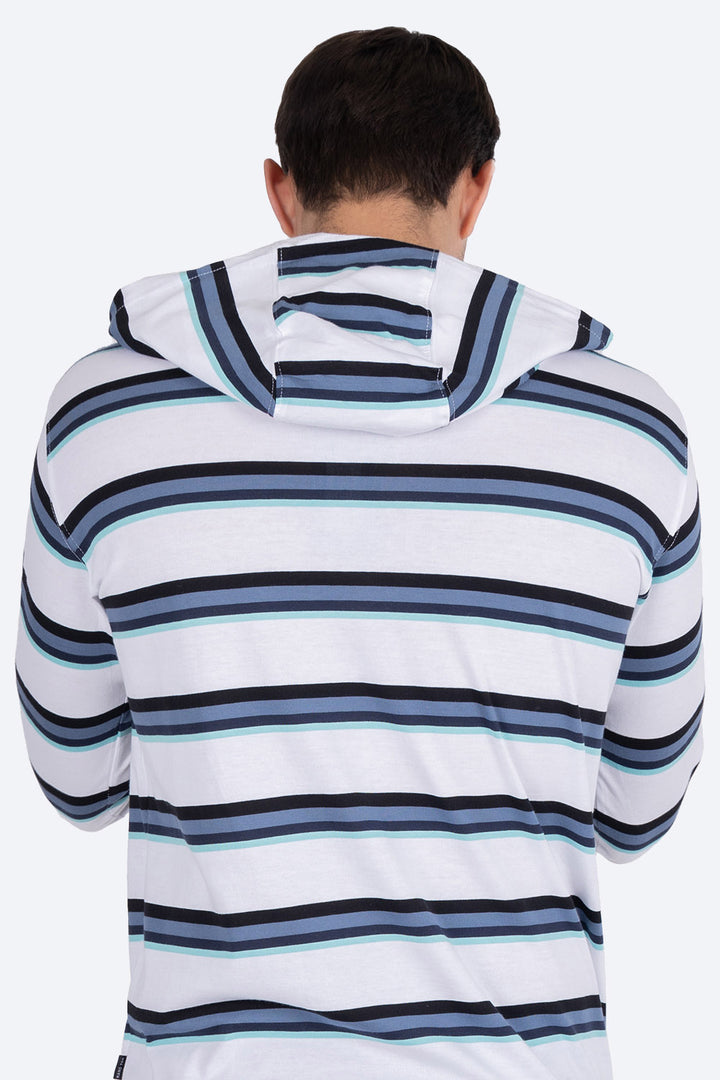 Sudadera rayada con capucha - Hang Ten 