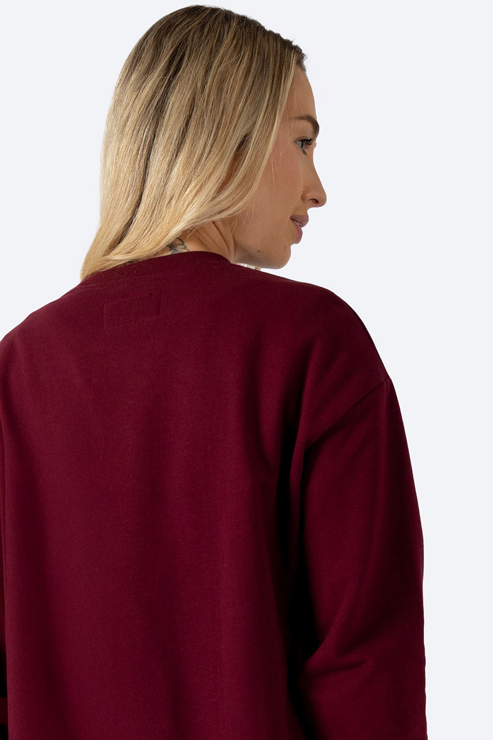 Sudadera cerrada vino MALIBU 62 - Hang Ten
