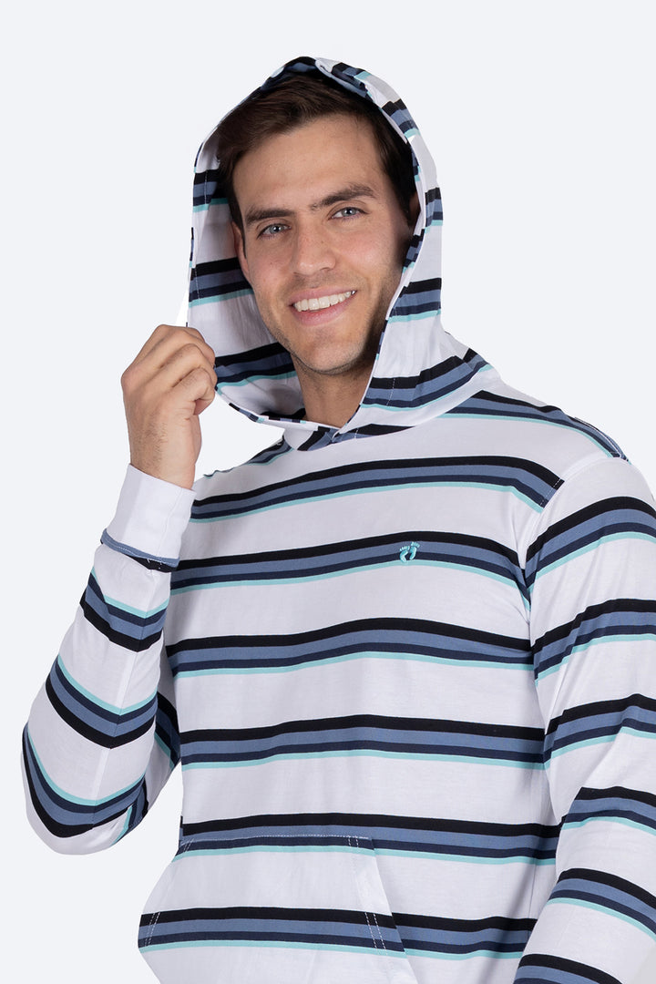 Sudadera rayada con capucha - Hang Ten 