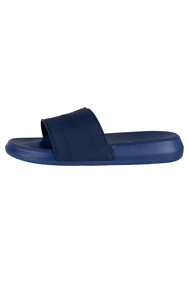 Sandalias azules con logo en relieve  - Hang Ten