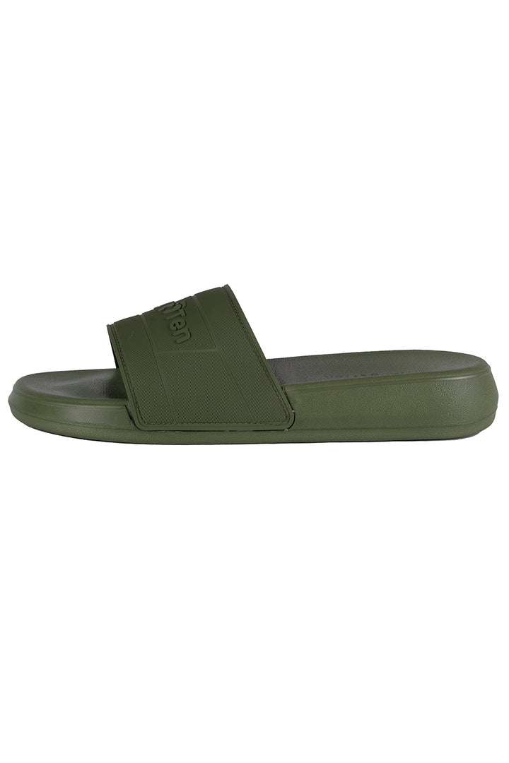 Sandalias verdes con logo en relieve - Hang Ten