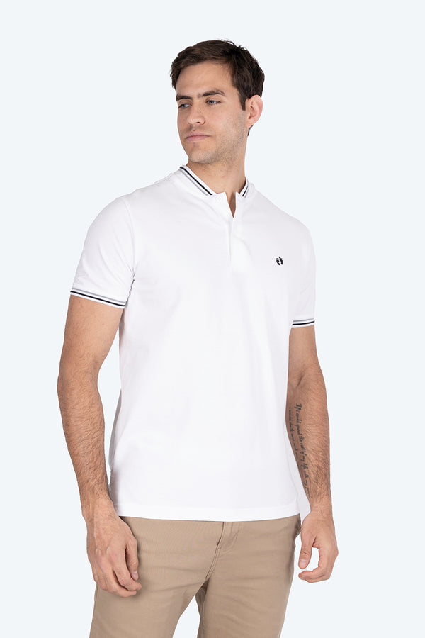 Playera henley con filos - Hang Ten