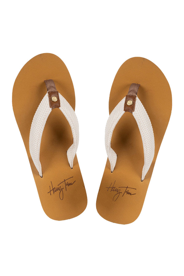 Sandalia flip flop blancas - Hang Ten 