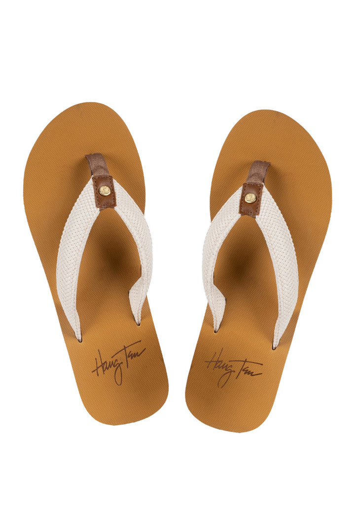Sandalia flip flop blancas - Hang Ten 