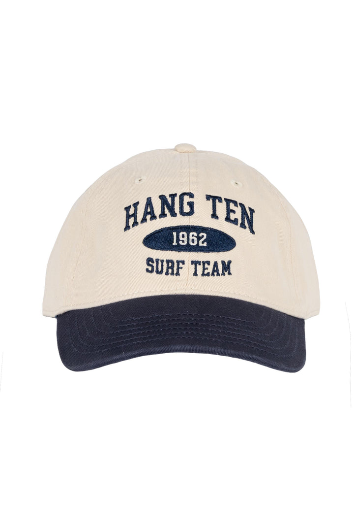 Gorra beige con azul  SURF TEAM - Hang Ten