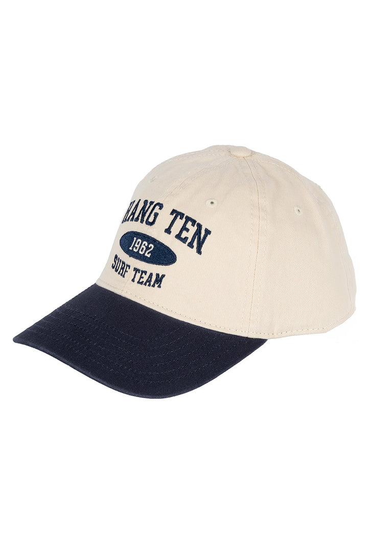 Gorra beige con azul  SURF TEAM - Hang Ten