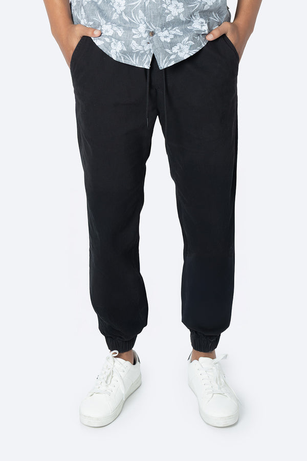 Jogger slim negro - Hang Ten