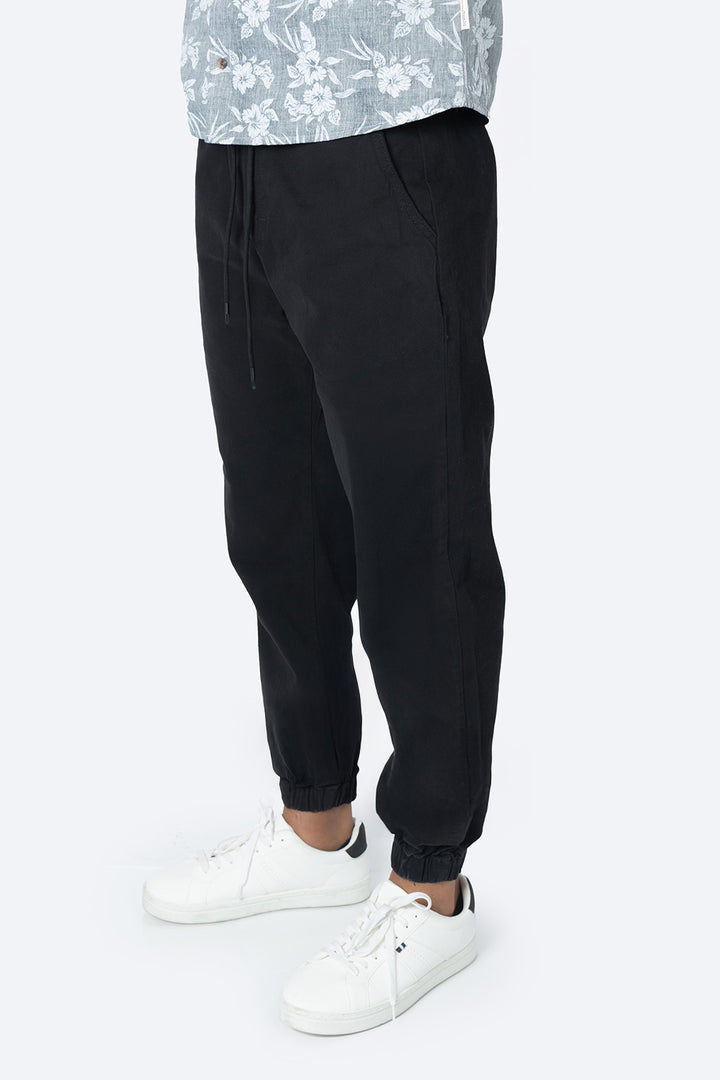 Jogger slim negro - Hang Ten