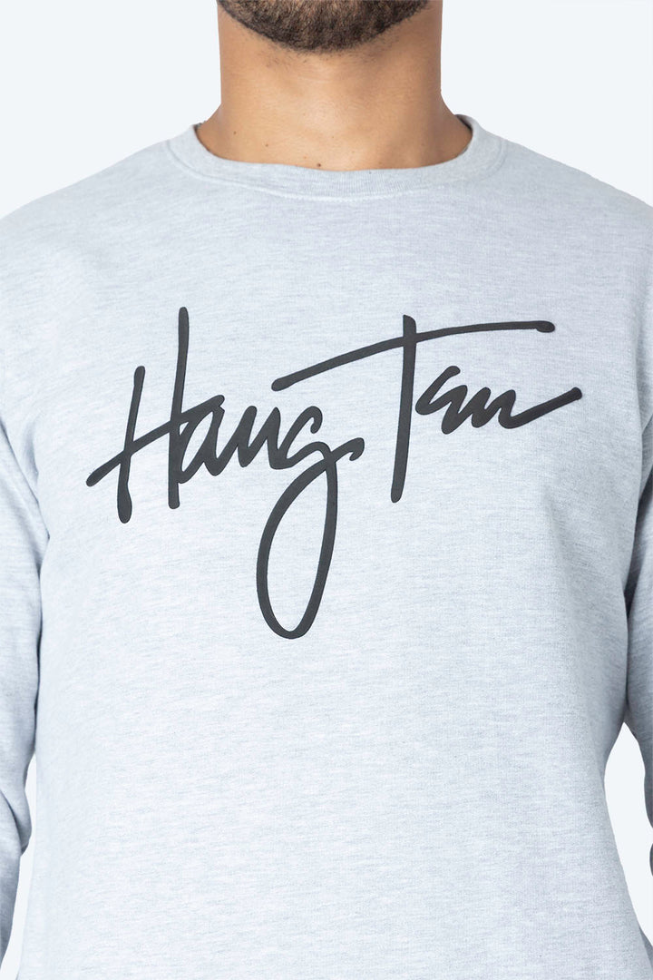 Sudadera cerrada gris claro  - Hang Ten 