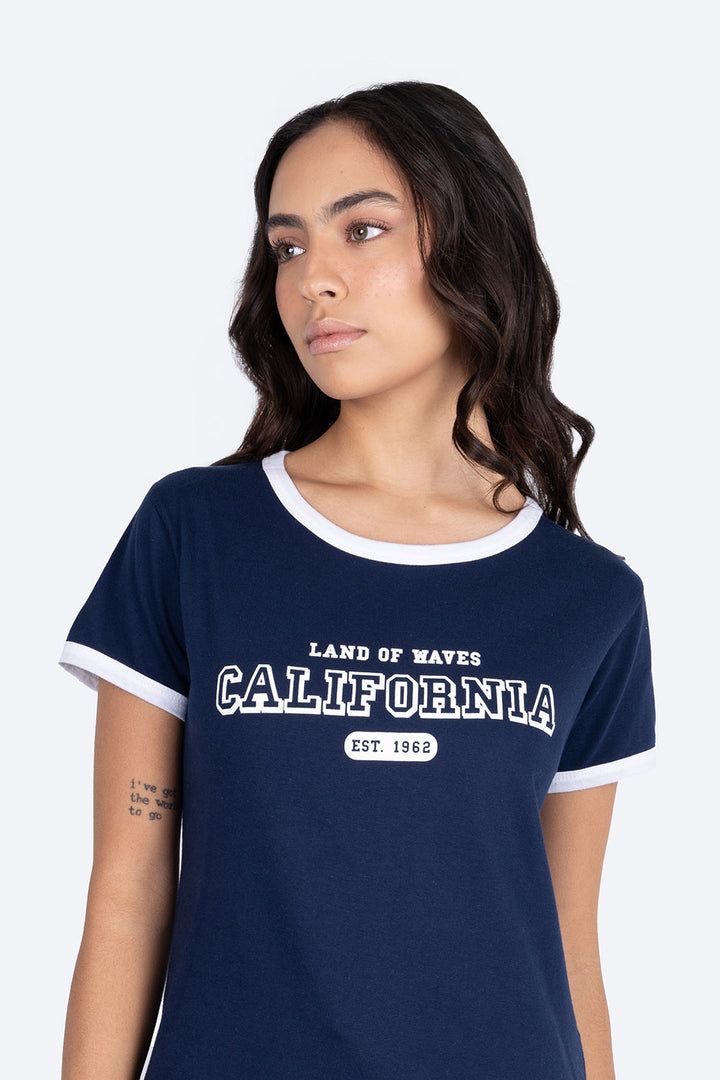 Playera estampada california - Hang Ten