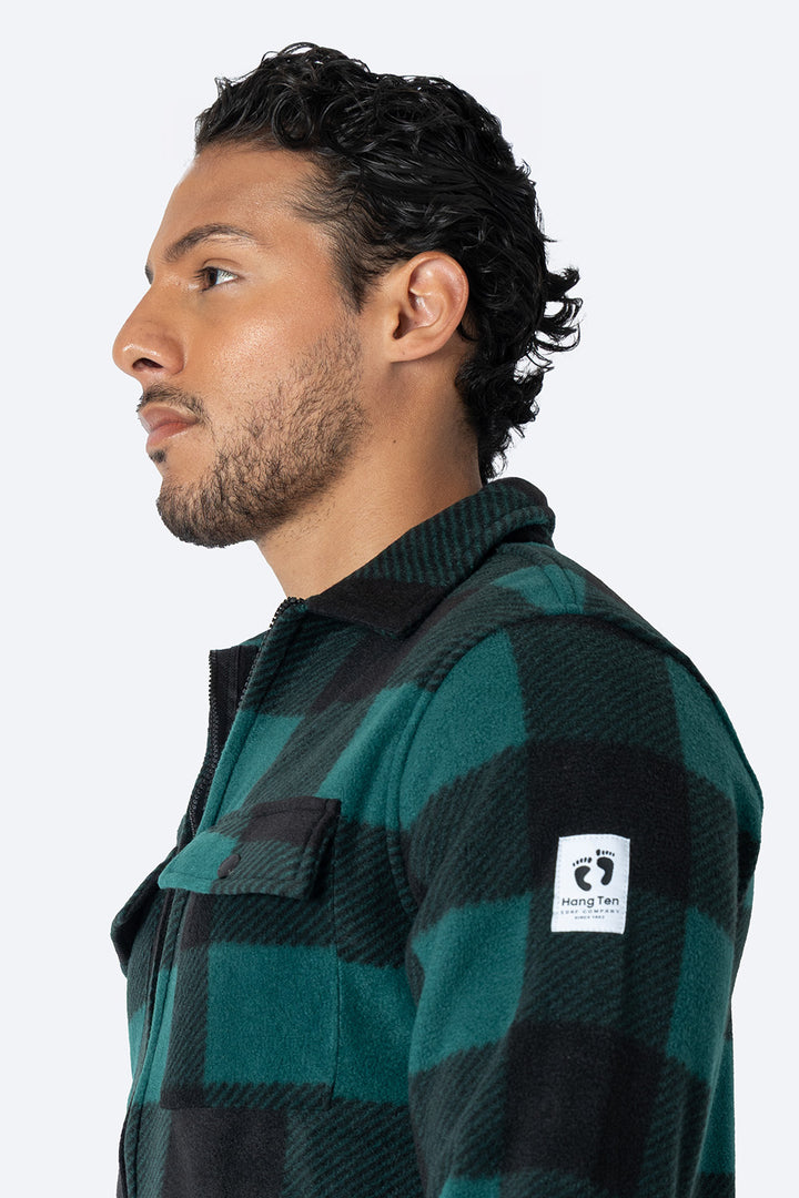 Camisa a cuadros manga larga - Hang Ten