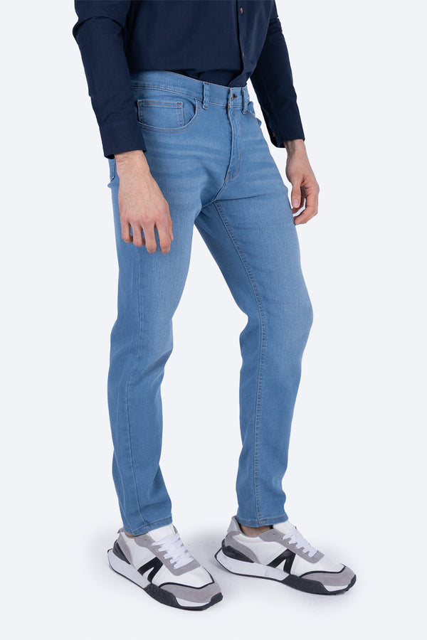Jeans corte slim azul claro - Hang Ten