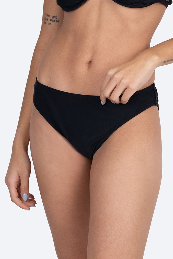 Panty bikini negro - Hang Ten