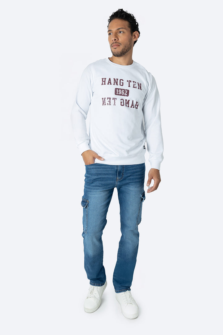 Sudadera blanca "HANG TEN" - Hang Ten 