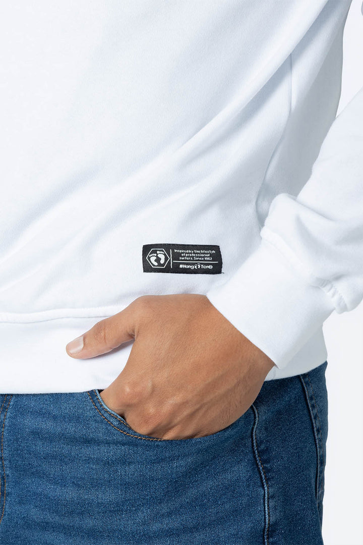 Sudadera blanca "HANG TEN" - Hang Ten 