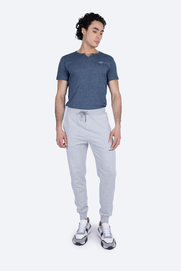 Pantalón deportivo gris claro con jareta - Hang Ten