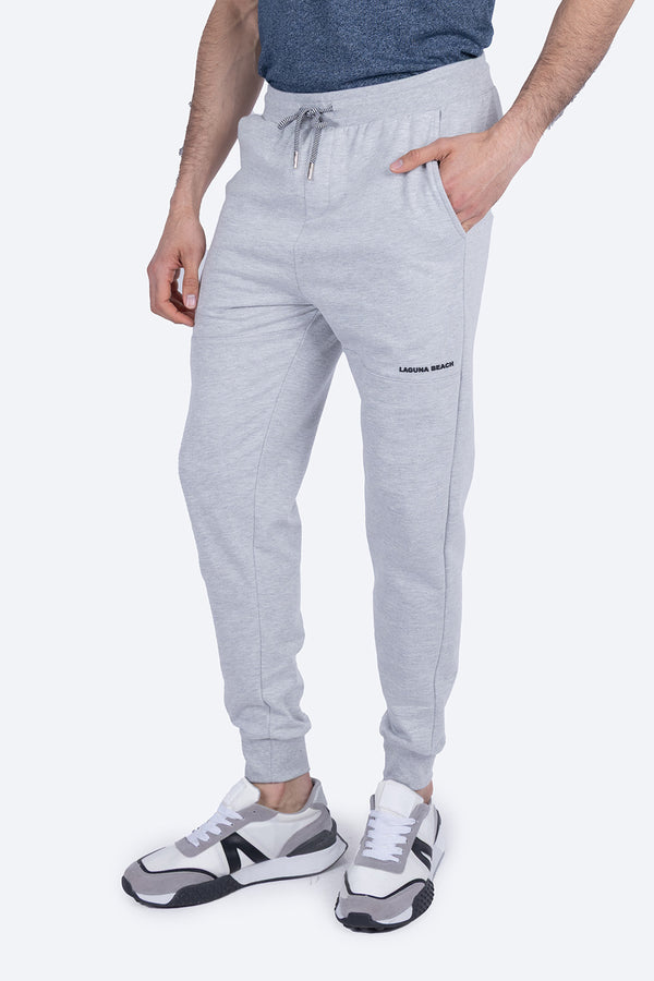 Pantalón deportivo gris claro con jareta - Hang Ten