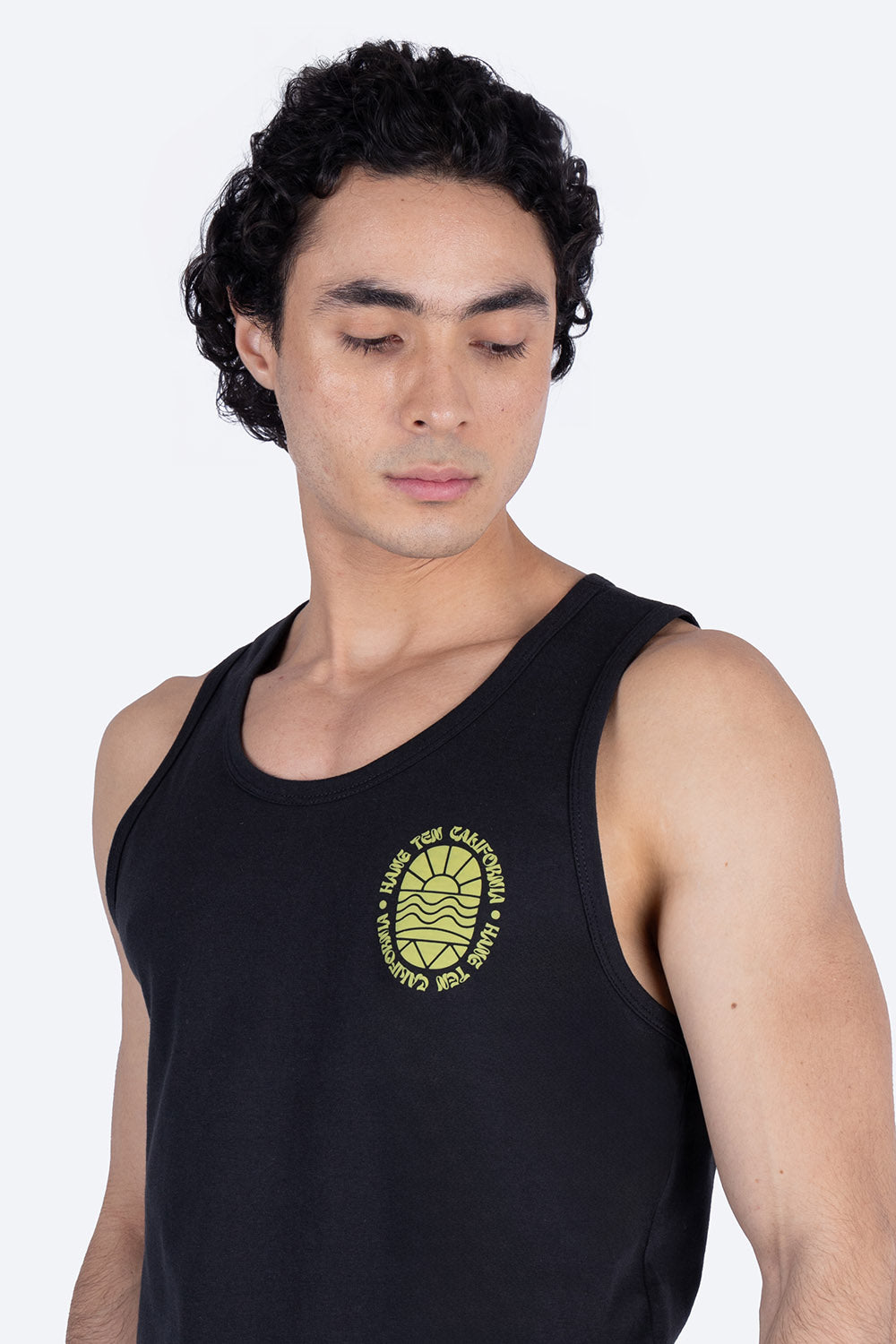 Tank Top Camisetas Negras Sin Estampado Tank Top Negra Con Mini