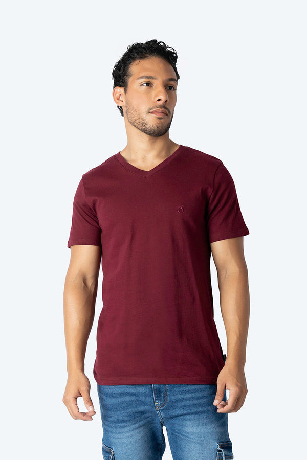 Básica vino cuello V - Hang Ten 