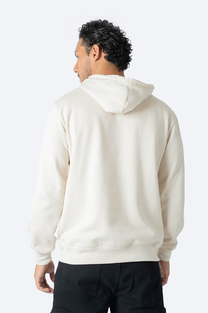 Sudadera cerrad con capucha beige - Hang Ten 