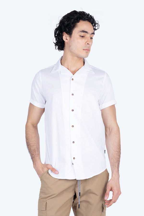 Camisa manga corta blanca - Hang Ten