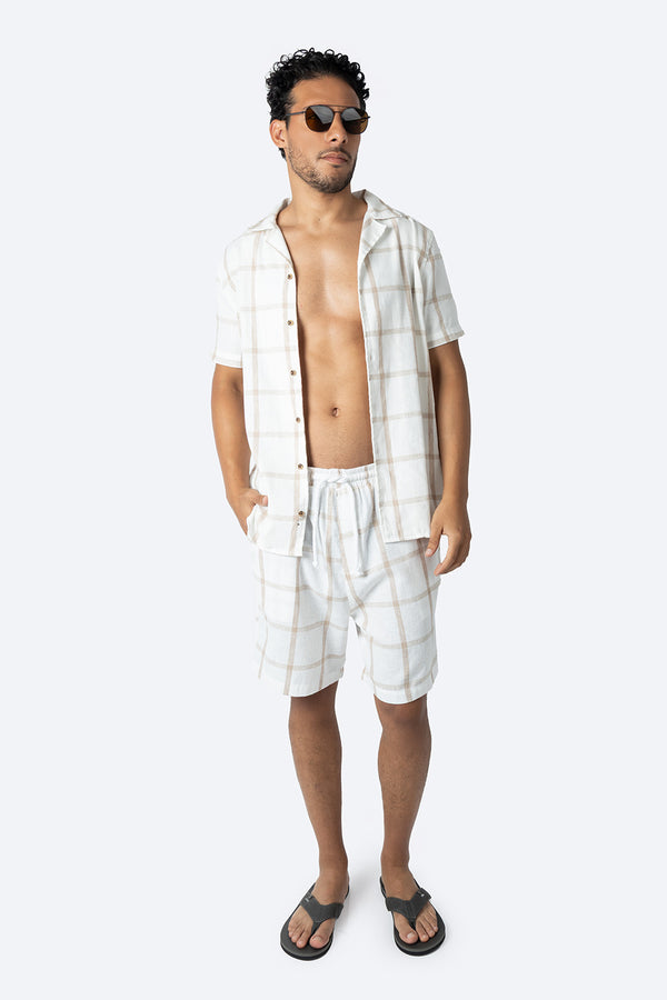 Bermuda beige con textura  - Hang Ten