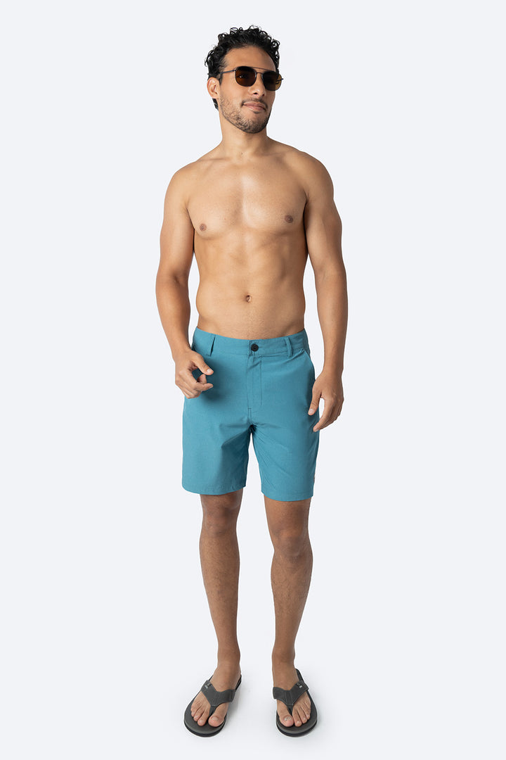 Traje de baño híbrido azul new - Hang Ten