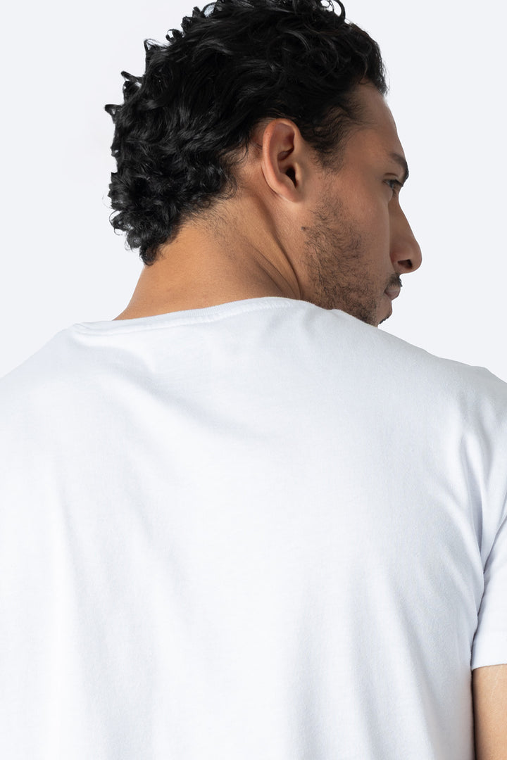 Playera blanca con estampado CALIFORNIA - Hang Ten 