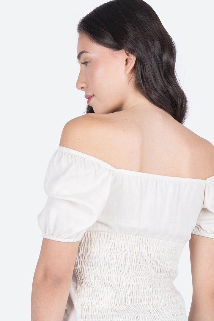Blusa casual beige - Hang Ten