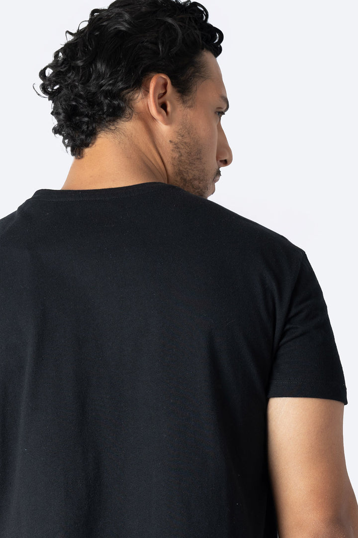 Playera negra con estampado CALIFORNIA - Hang Ten 