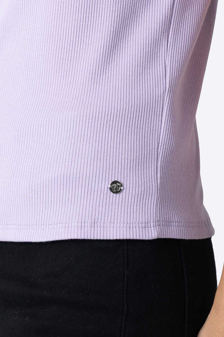 Blusa morada con textura - Hang Ten