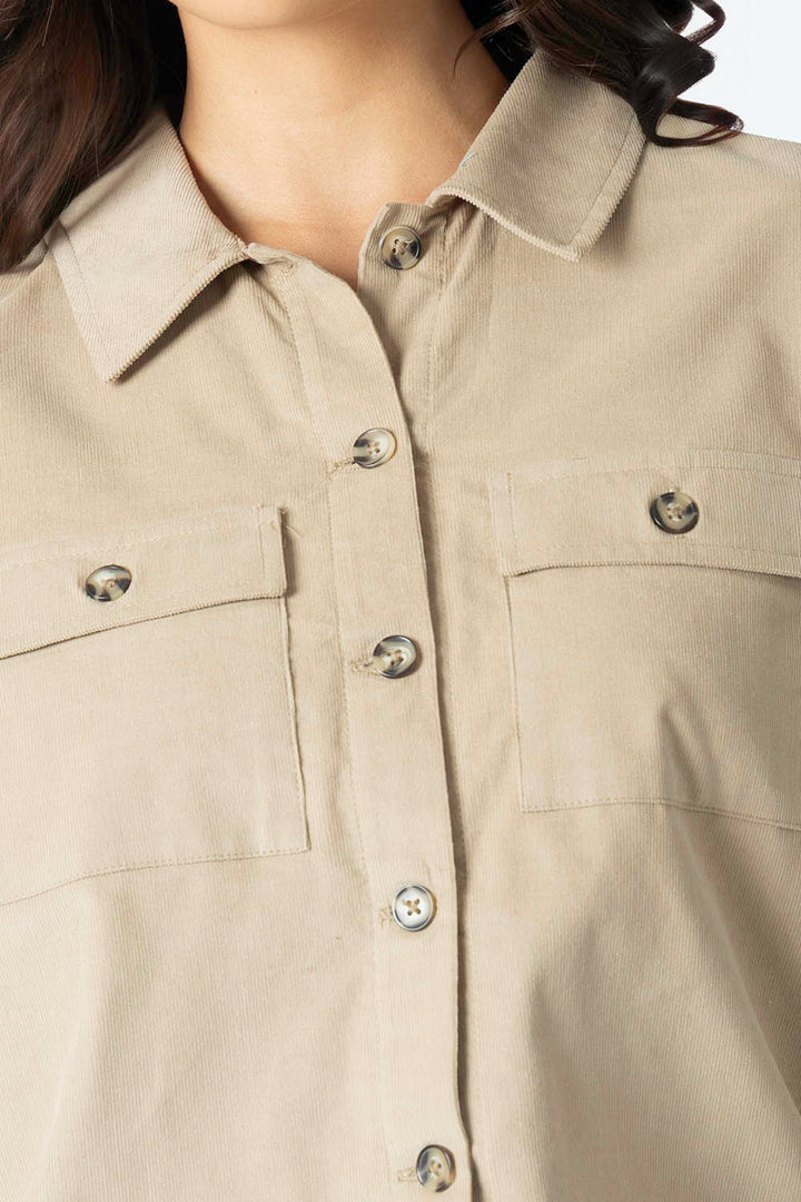 Sobrecamisa café de pana - Hang Ten