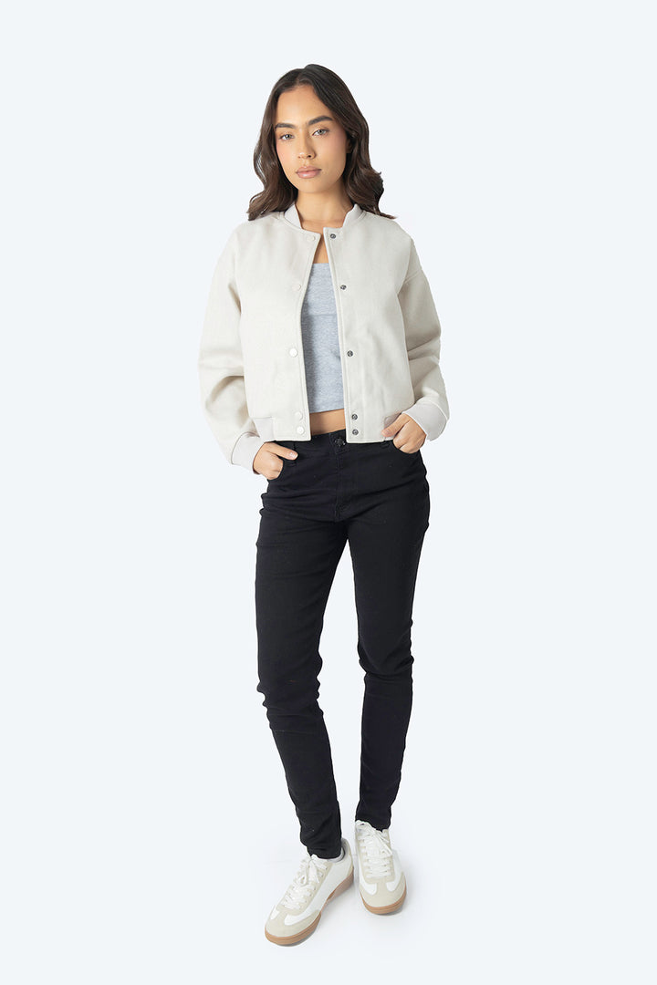 Chamarra casual beige claro -  Hang Ten