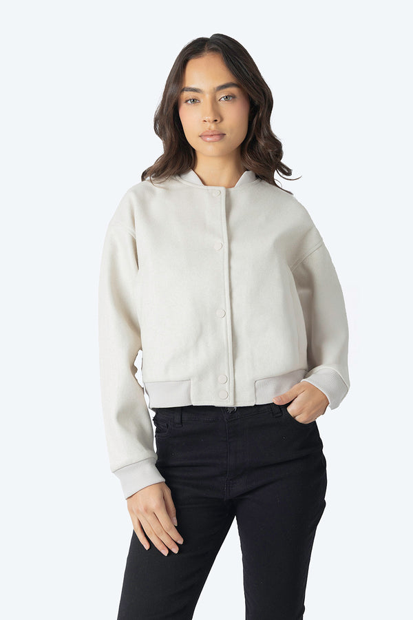 Chamarra casual beige claro -  Hang Ten