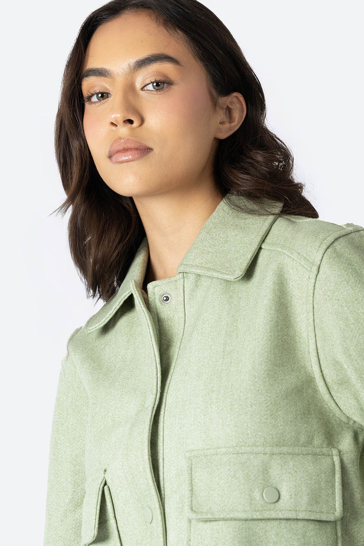 Chamarra casual verde claro -  Hang Ten