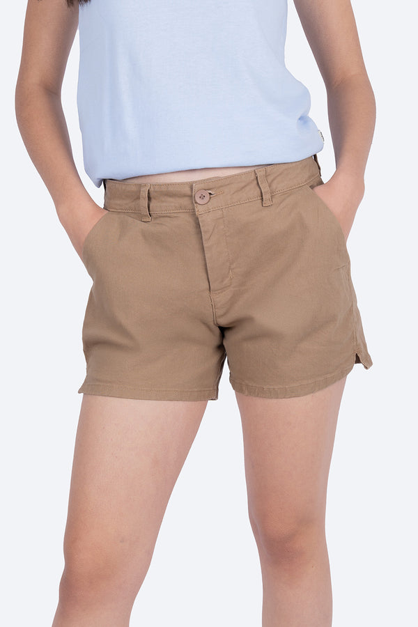 Short casual café con bolsas  - Hang Ten