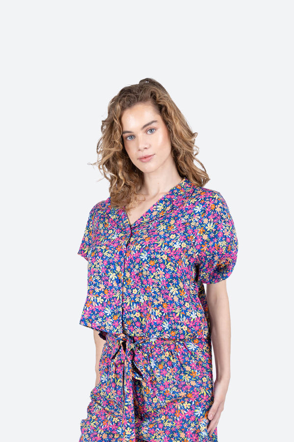 Camisa casual estampada flores - Hang Ten