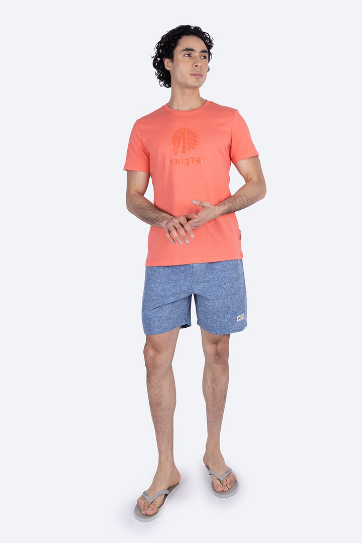 Playera coral cuello redondo - Hang Ten 