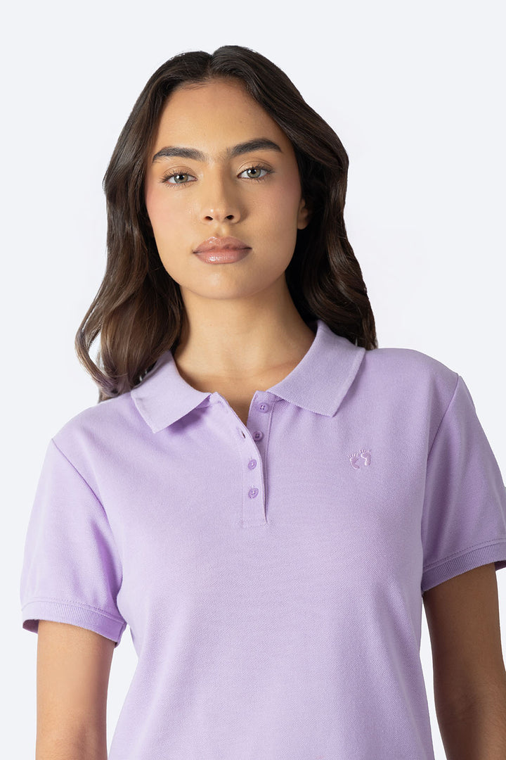 Polo piqué new lila - Hang Ten