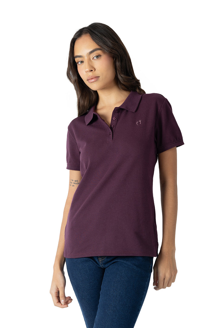 Polo piqué new sangria - Hang Ten