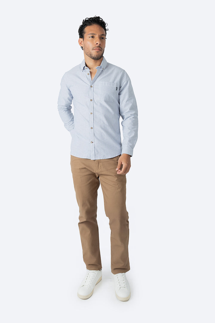 Camisa rayada azul - Hang Ten