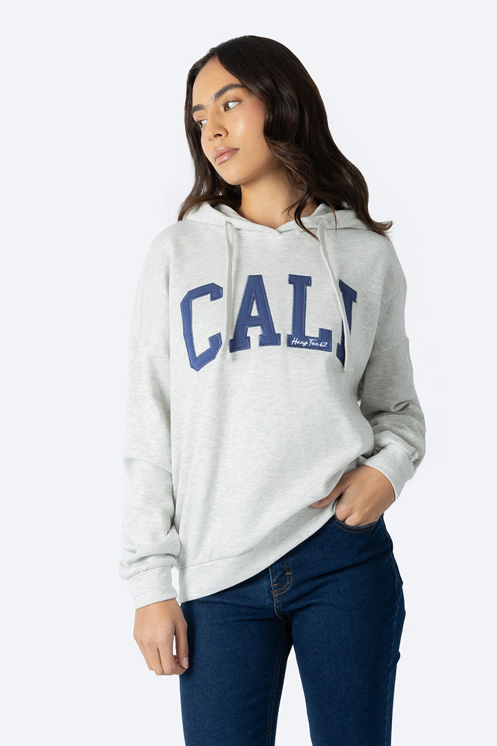 Sudadera oversize gris CALI -  Hang Ten