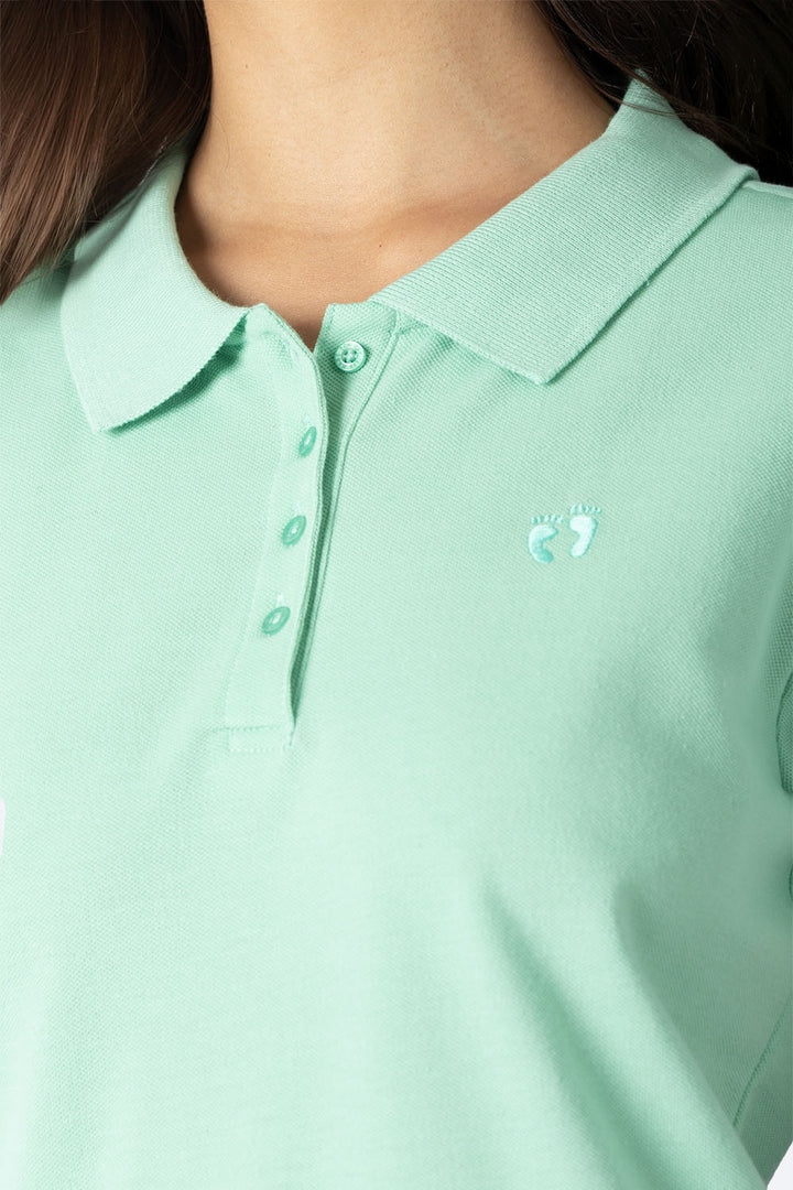 Polo piqué new verde - Hang Ten