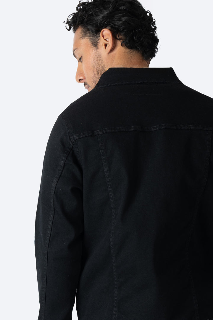 Chamarra denim negra - Hang Ten