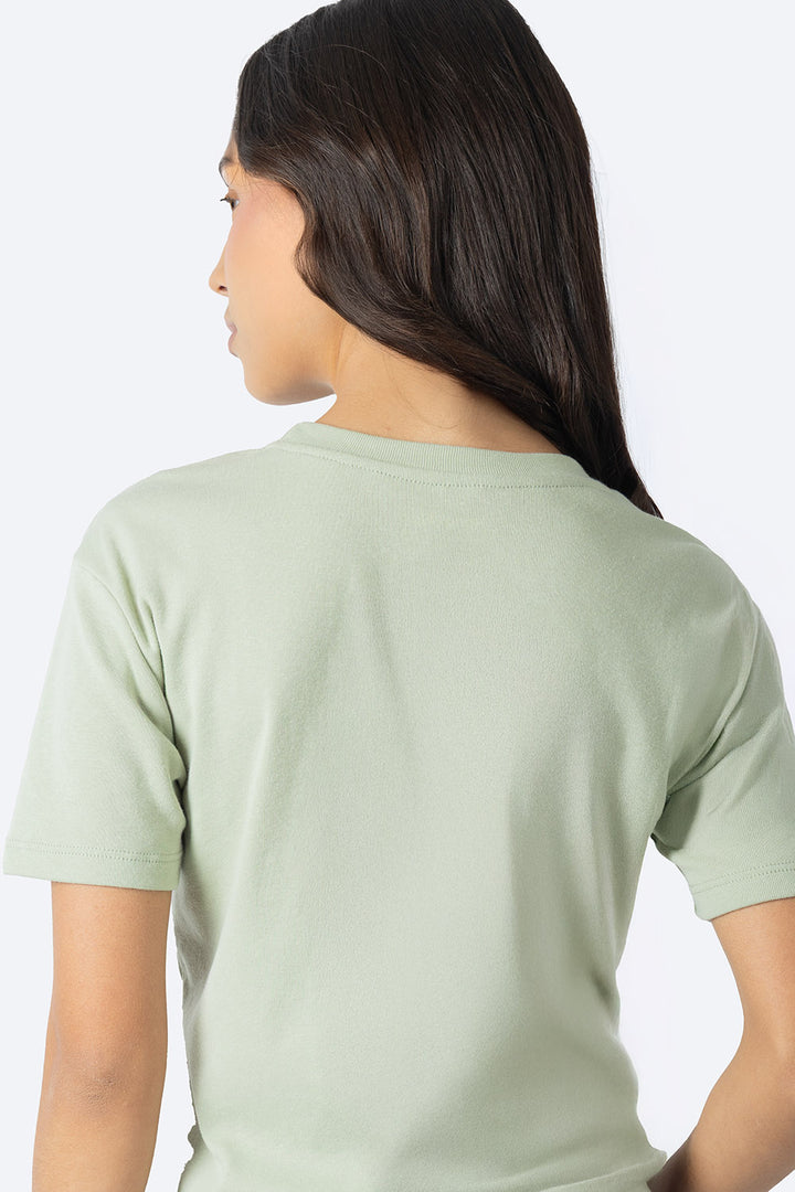 Playera verde estampado SUNSET - Hang Ten